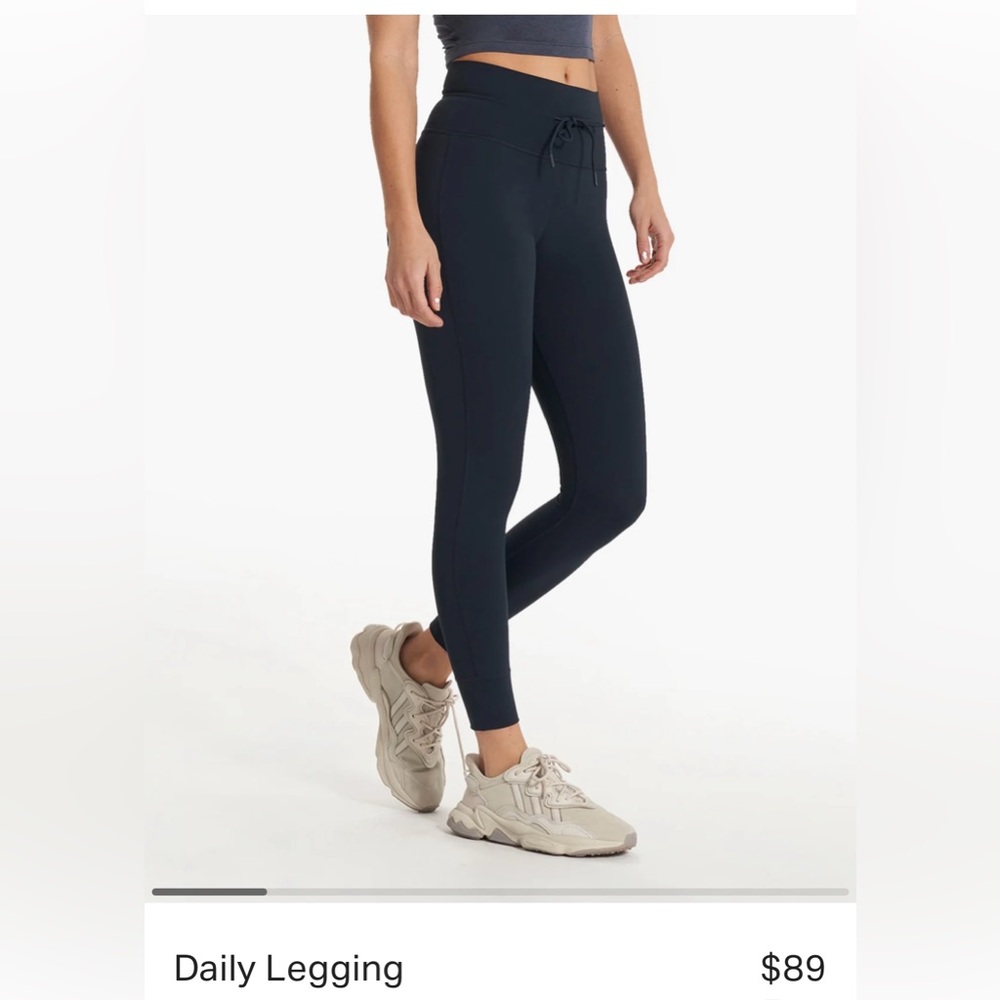 Vuori Daily Leggings, Black.